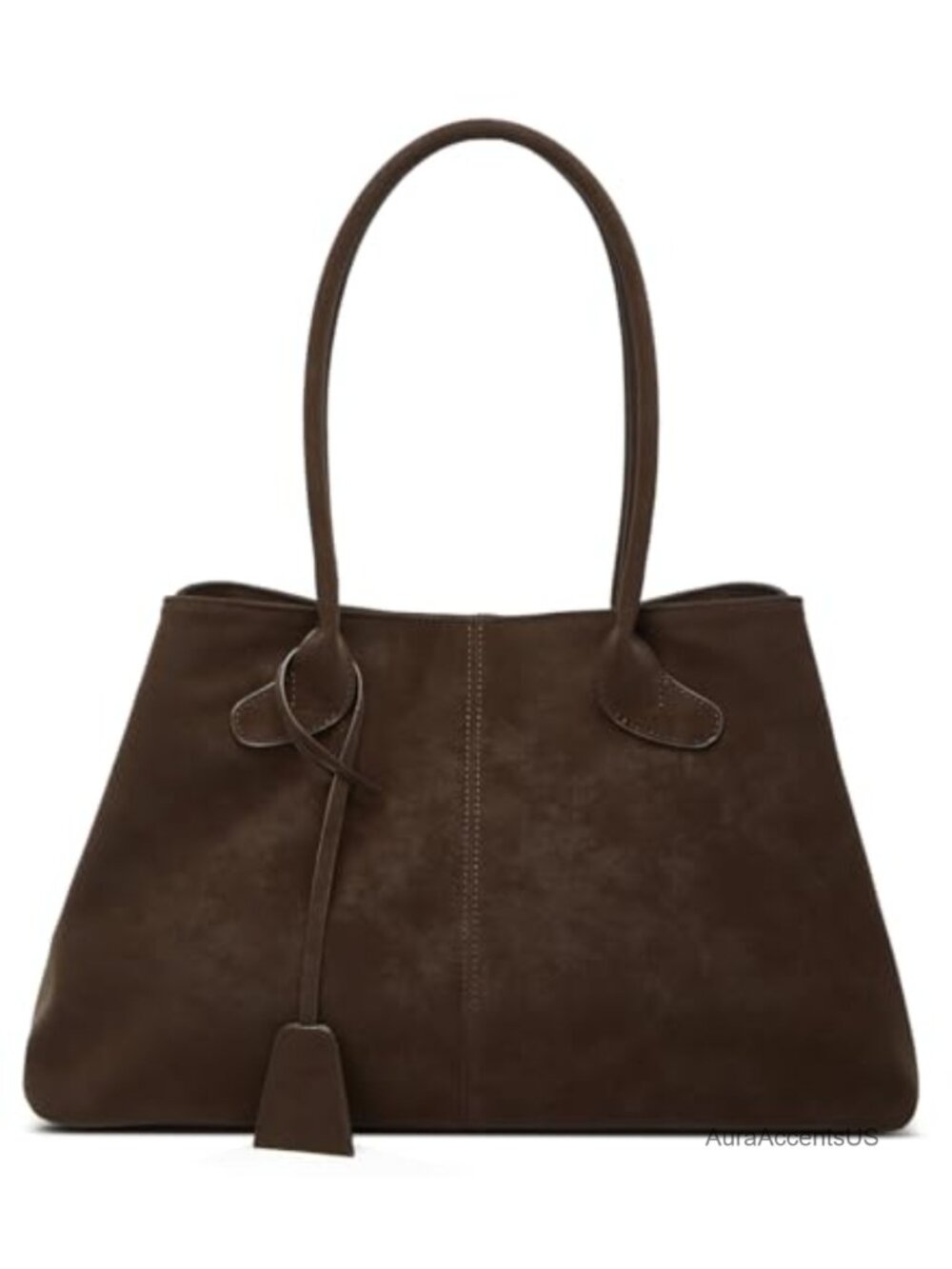 Women's Faux Leather Large Tote Satchel Shoulder Bag PU Leather Travel Purses